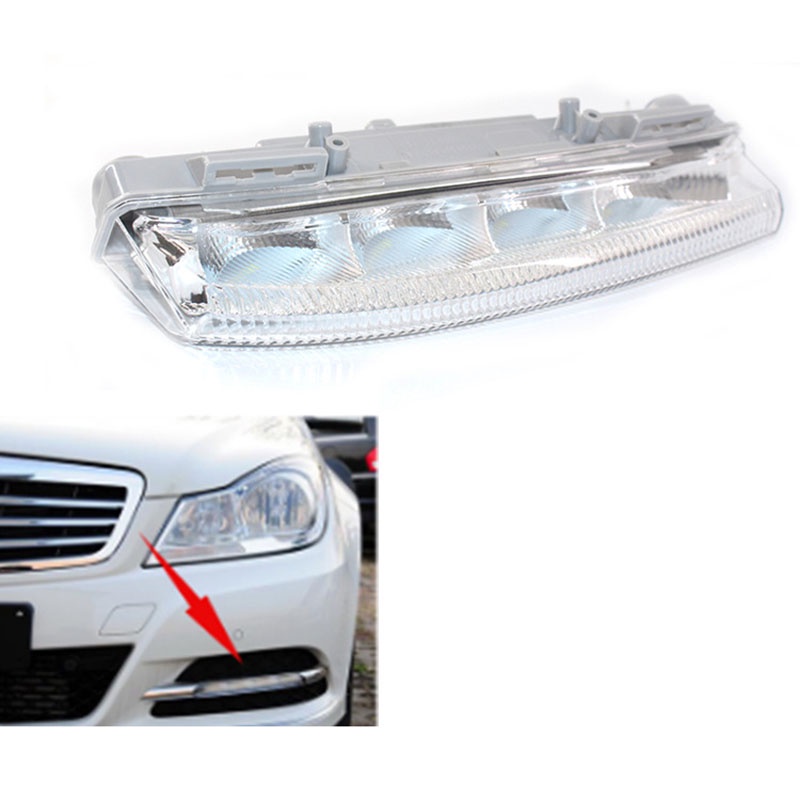 Đèn Sương Mù Ban NgàY DRL Cho Mercedes Benz W204 W212 C250 C280 C350 E350