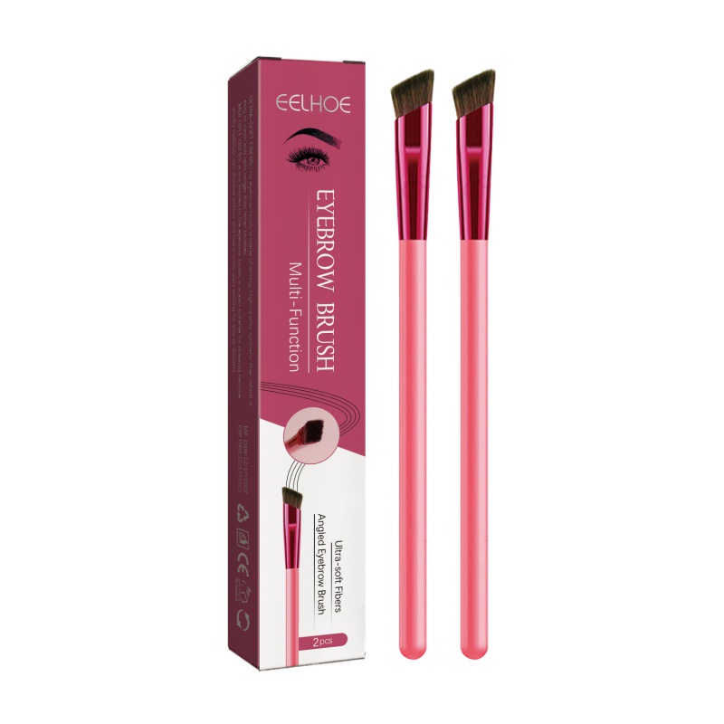 Set 2 Cọ Trang Điểm Sợi Siêu Mềm Đa Năng