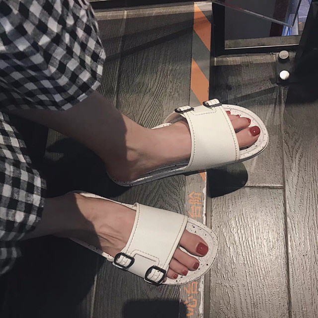 [ORDER] Dép ulzzang nữ 2 quai đính