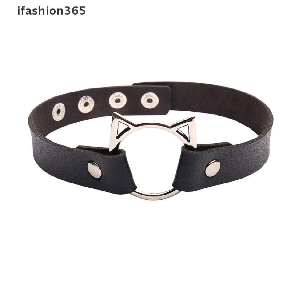 Vòng Cổ Choker Đinh Tán Phong Cách Punk Vintage Thời Trang ifashion365 Dành Cho Nữ