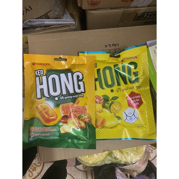 KẸO HỌNG VỊ QUẤT MẬT ONG ORION 87,5G