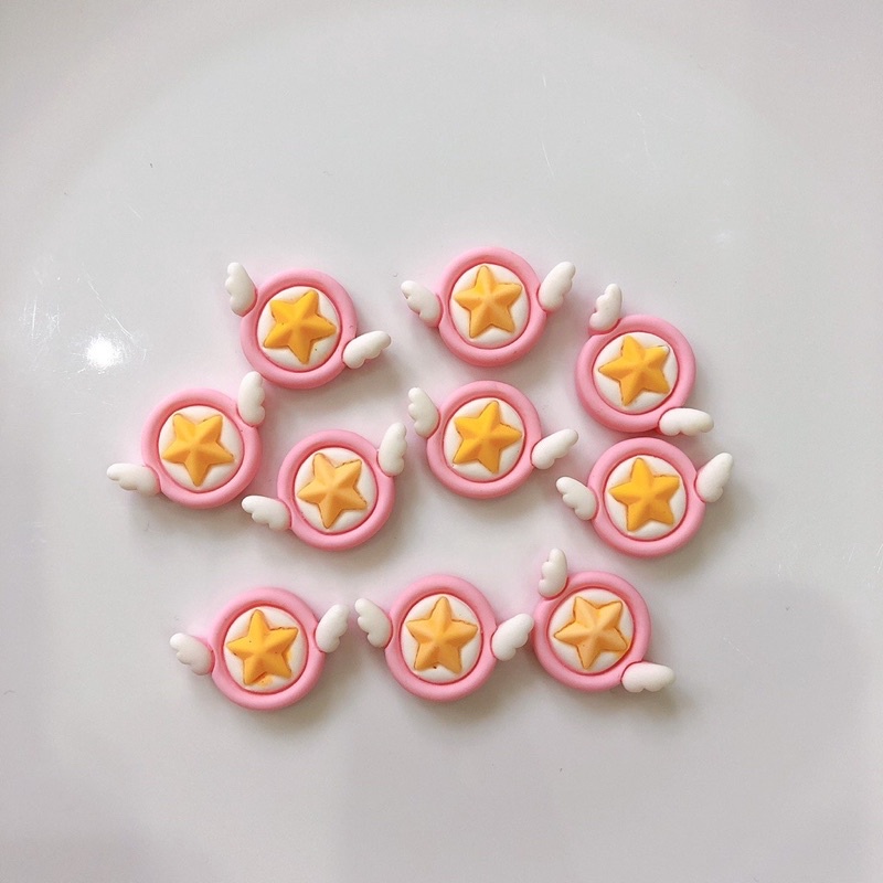 STICKER / JIBITZ / CHARM HÌNH SAO BAY TRANG TRÍ DÉP SỤC, DÉP CROCS