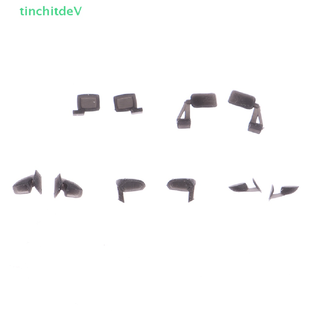 1 Cặp Gương Chiếu Hậu 1: 64 Phản Quang Cho Mô Hình Xe Hơi Đua DIY
