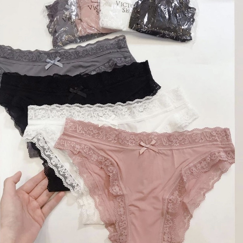 Set 5 quần chip nữ Vic thun lạnh hàng dư xịn