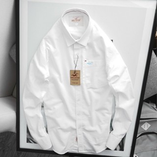 ÁO SƠ MI NAM CÔNG SỞ TRƠN DÀY HL