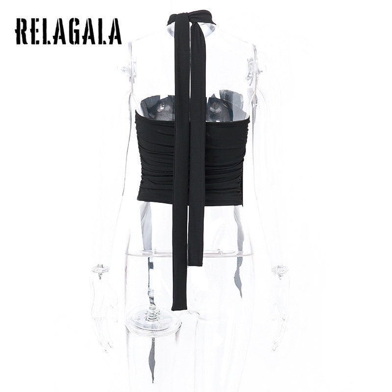 Relagala Áo Sát Nách Màu Trơn Họa Tiết Hoa Ba Chiều Thời Trang 2023 Cho Nữ | BigBuy360 - bigbuy360.vn