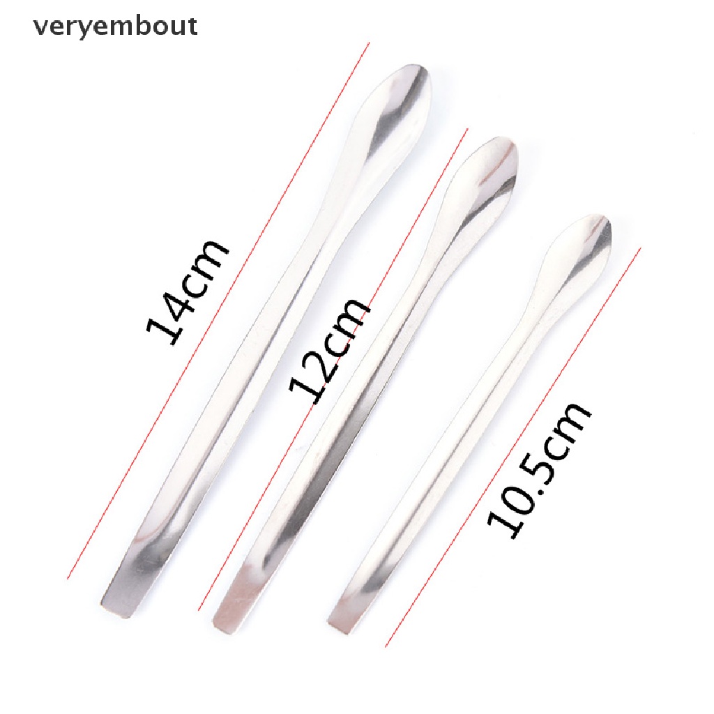 Bộ 3 Muỗng Bằng Thép Không Gỉ Chất Lượng Cao