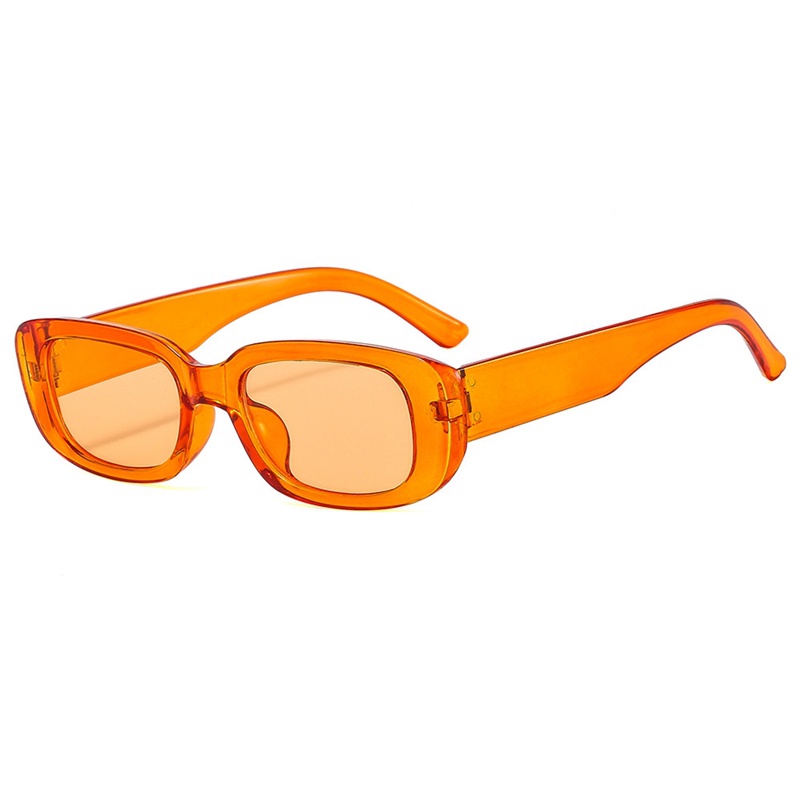 Ygt Kính Mát Gọng Oval / Vuông Nhỏ Chống Lóa Phong Cách Vintage Dành Cho Nữ