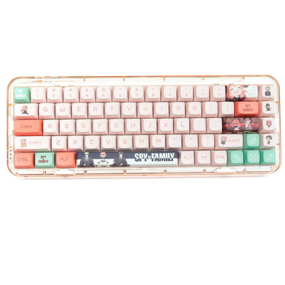 140 Phím Anya Forger Keycaps XDA Profile SPY×FAMILY Anime PBT Dye Sub Bàn phím cơ Keycap