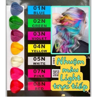 Kem nhuộm tóc light trực tiếp Kenlox & Vil 100ml
