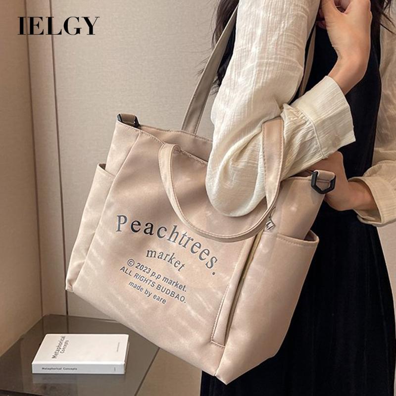 Túi Xách canvas Sức Chứa Lớn Thiết Kế Đơn Giản Thời Trang Cho Nữ