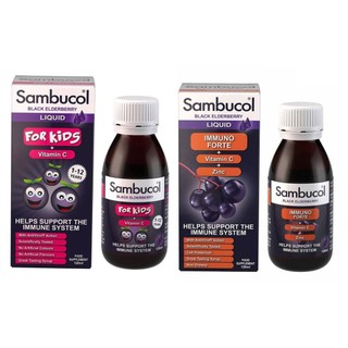 Siro tăng đề kháng sambucol liquid 120ml cho bé - uk anh