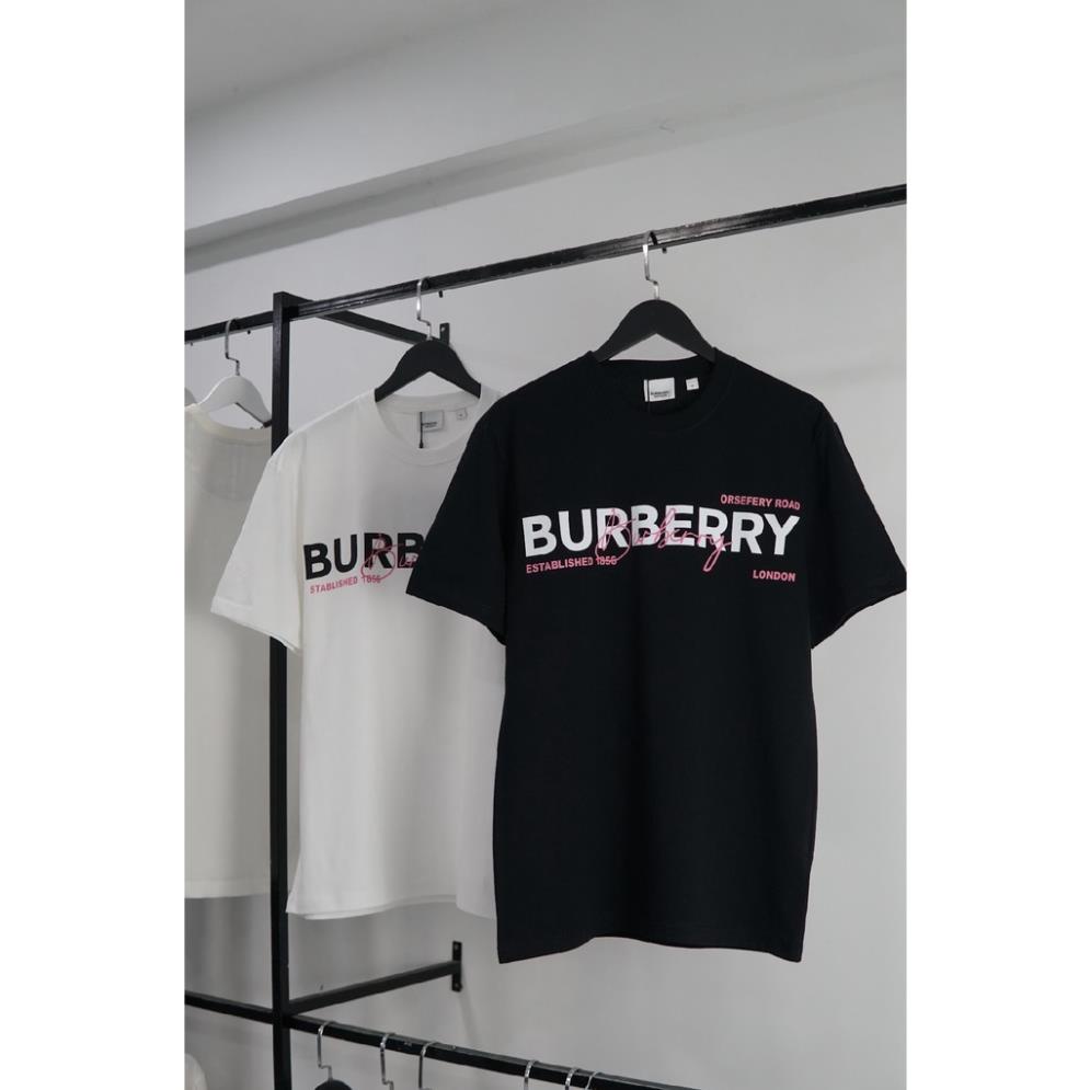 ÁO THUN BBR ESTABLISHED , ÁO THUN BBR CHỮ HỒNG VẢI cOTTON 100%