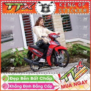 Tem Sirius Rc Đẹp | Sr01 | Team Sirius Nhiều Màu Vàng Đen , Đỏ Đen , Trắng  Xanh , Xanh Xám Decal Rời Dán Xe Sirus Chế - Tìm Voucher