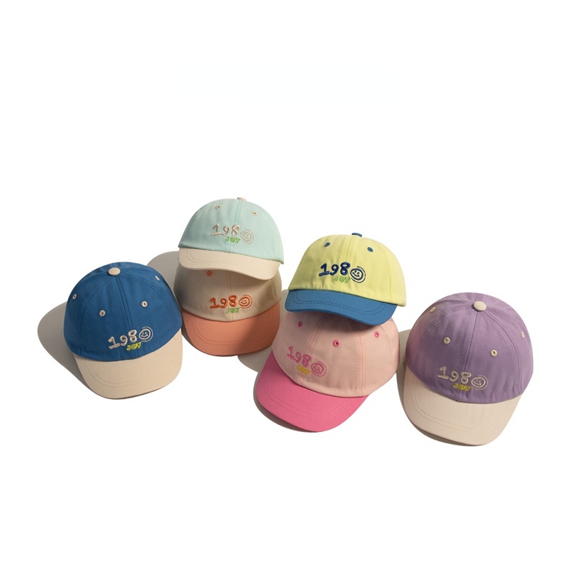 Mũ Lưỡi Trai Thêu Họa Tiết Dễ Thương Thời Trang Xuân Thu Cho Bé