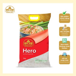 [FREESHIP XTRA+HOÀN XU] Gạo 5kg Đài Thơm🌾Fragrant Rice Hero 5kg🌾Angel Foods🌾Date 24 tháng Angel Foods