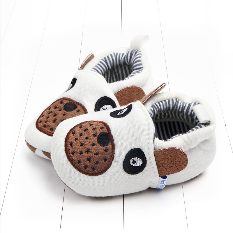 Giày Tập Đi Đế Mềm Chống Trượt Thời Trang Xuân Thu Cho Bé