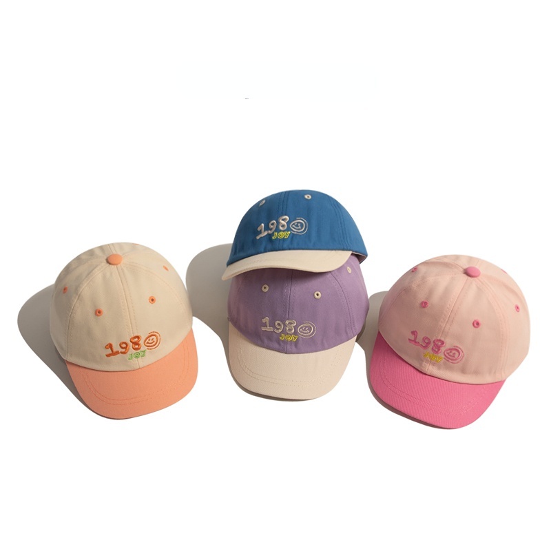 Mũ Lưỡi Trai Thêu Họa Tiết Dễ Thương Thời Trang Xuân Thu Cho Bé