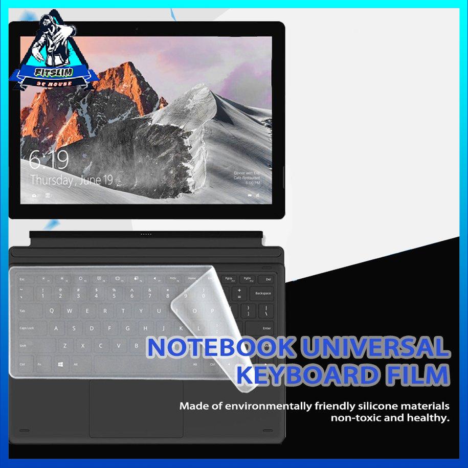 Vỏ bàn phím 13-14 inch Phim bảo vệ silicon trong suốt [S/10]