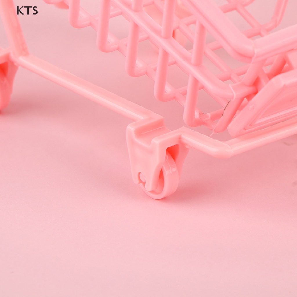 Xe Đẩy Siêu Thị Mini Tỉ Lệ 1: 12 Dùng Để Trang Trí Nhà Búp Bê