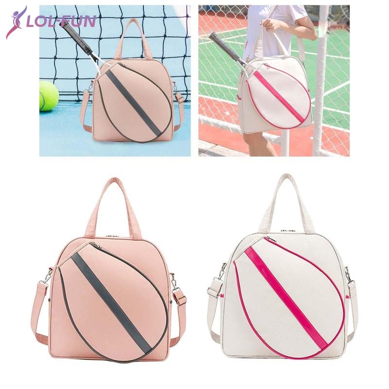 Túi tote đeo vai IUIU đựng vợt tennis / cầu lông / tennis cỡ lớn chống thấm nước tiện dụng cho nữ