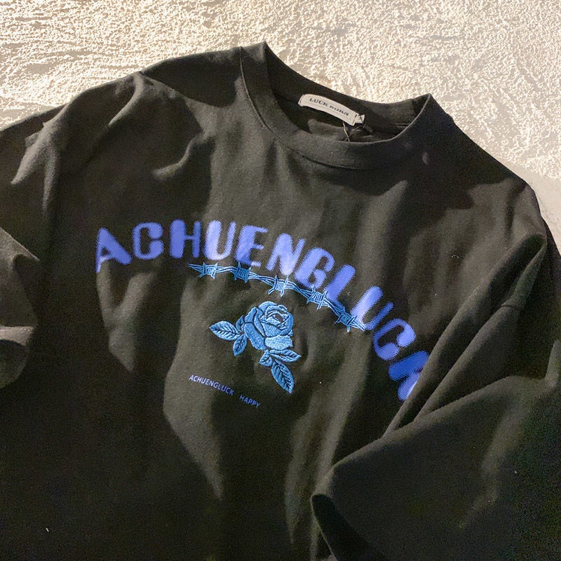 Áo thun NRVP tay ngắn in hình thời trang đường phố Hàn Quốc cho nữ