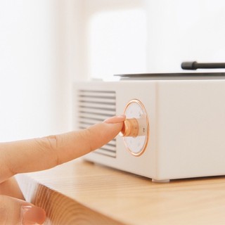LOA BLUETOOTH GIẢ LẬP ĐĨA THAN CỔ X10