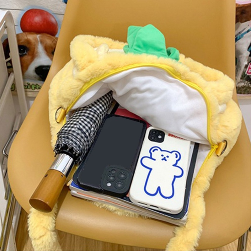 Túi Xách Cỡ Lớn In Họa Tiết Hoạt Hình Dễ Thương Thời Trang Thu Đông Cho Nữ