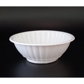 Set 10 chén nhựa tô nhựa trắng đục tiện lợi dùng 1 lần