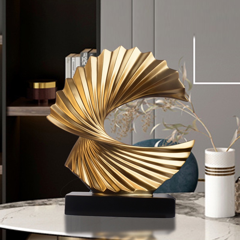 Phụ kiện màu vàng đồng trang trí phòng khách / tủ rượu / văn phòng