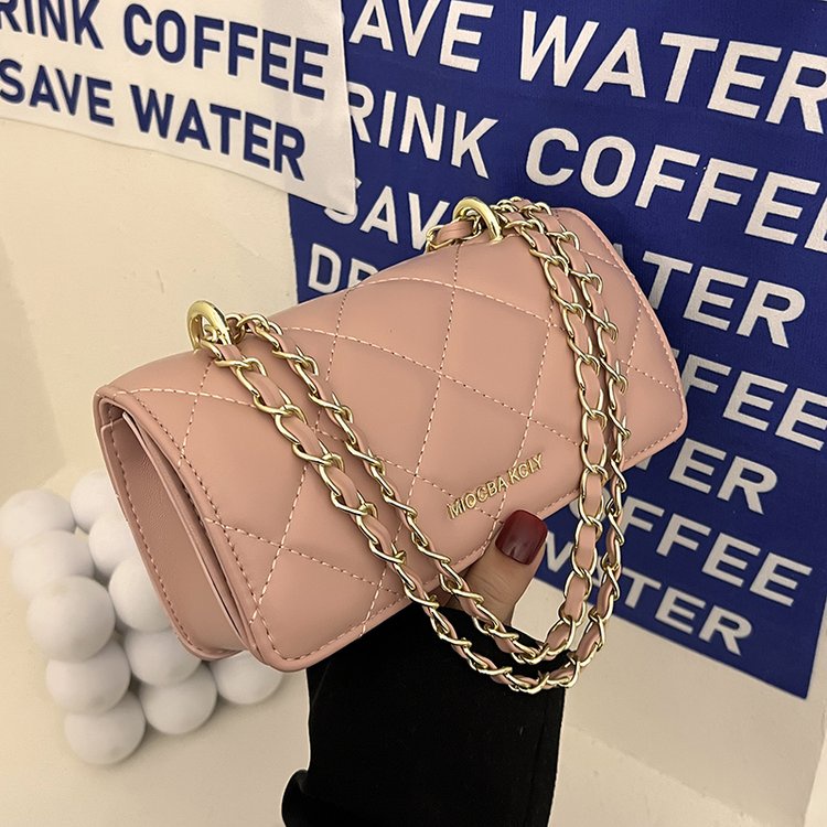 Túi Đeo Chéo Dây Xích Hình Thoi Đơn Giản Thời Trang Cho Nữ