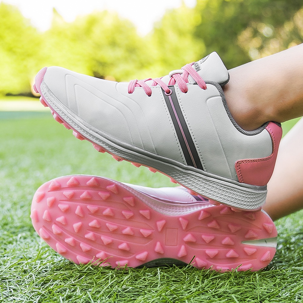 Giày Đánh Golf Chống Thấm Nước Có Đèn Led Size 35-42 Dành Cho Nữ