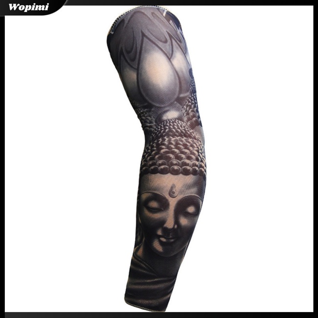 Mf Găng Cánh Tay Chống Nắng Tia Uv Thoáng Khí Hình Xăm Dành Cho Chạy Bộ Câu Cá /