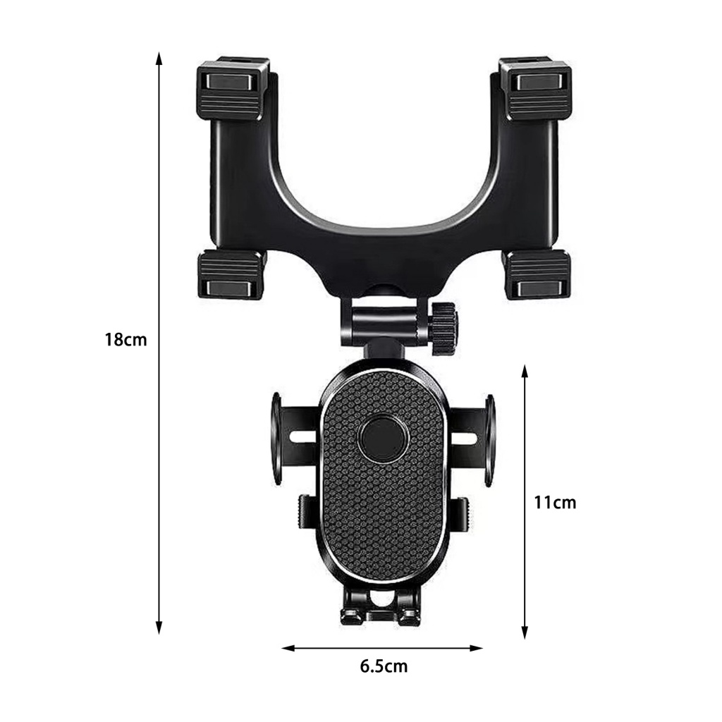 Giá Đỡ Điện Thoại / Gương Chiếu Hậu Tự Động Xoay Không Chặn Khóa Có Thể Điều Chỉnh Hình Hoa Hướng Dương Cho Xe Hơi