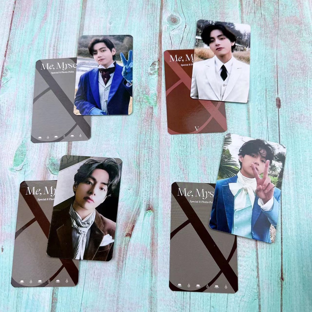 Bộ Thẻ Hình Nhóm Nhạc Kpop BTS Me ,Myself and V 'Veautiful Days