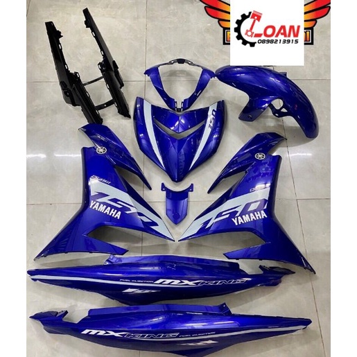 DÀN ÁO,VO NHỰA EXCITER 150 XANH GP ZIN - VJC SÀI GÒN