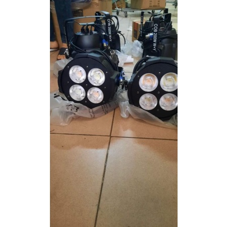 Đèn Led 4 bóng COB 2 mầu