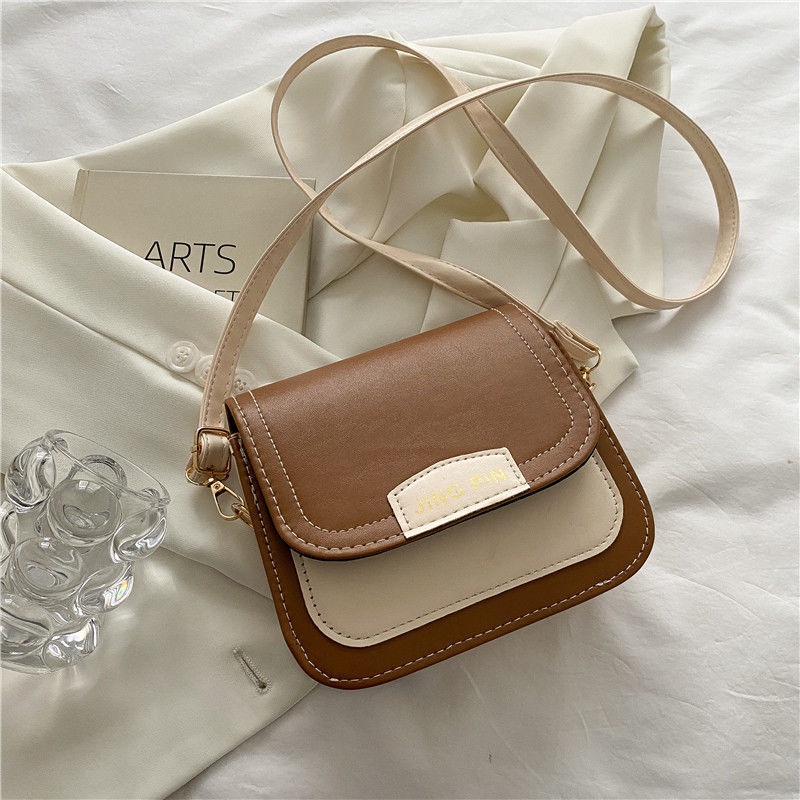 Túi xách nữ giá rẻ - Túi đeo chéo, đeo vai 3 ngăn phong cách Hàn Quốc HQ 447