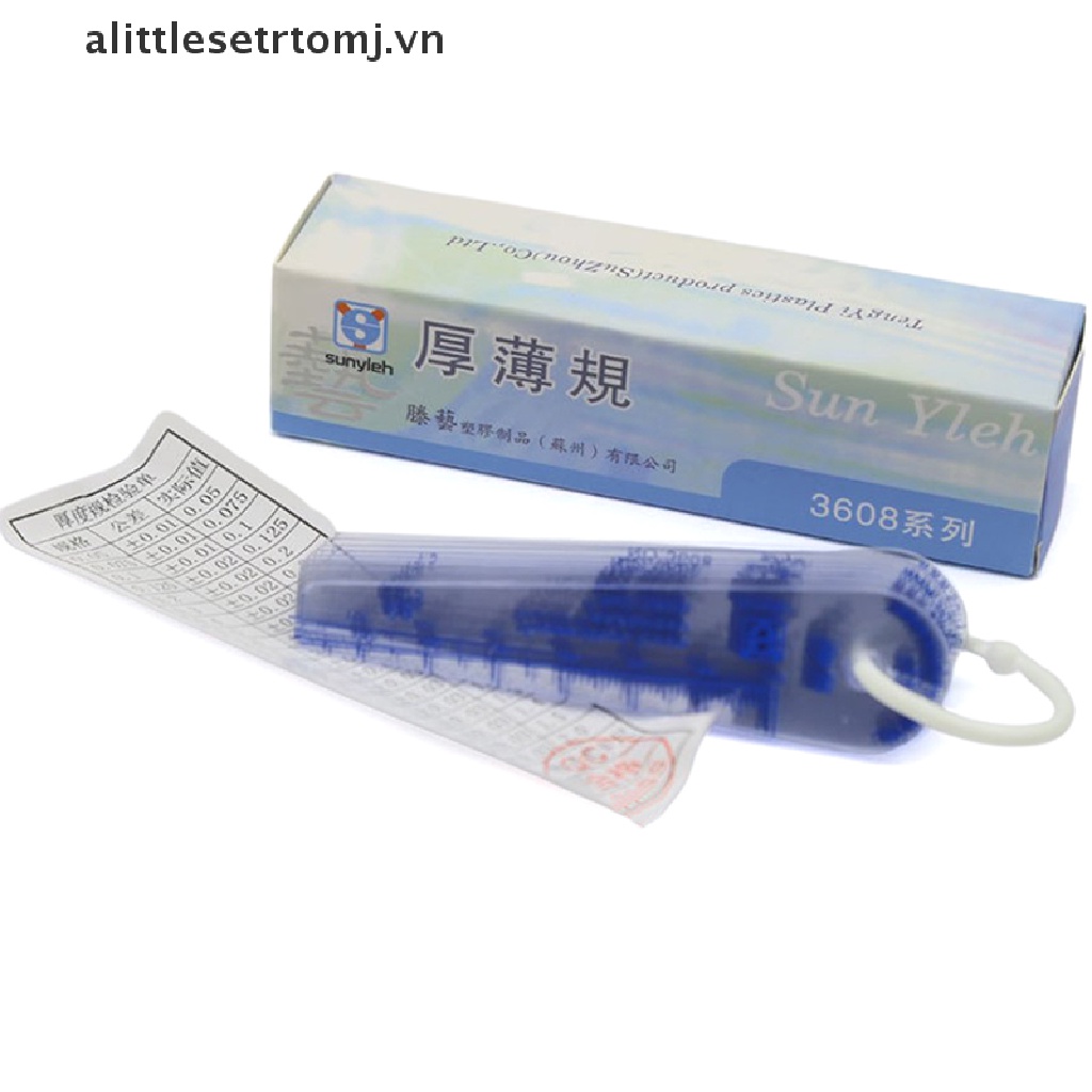 Thước Đo Bằng Nhựa Dày 0.05-1mm Chuyên Dụng