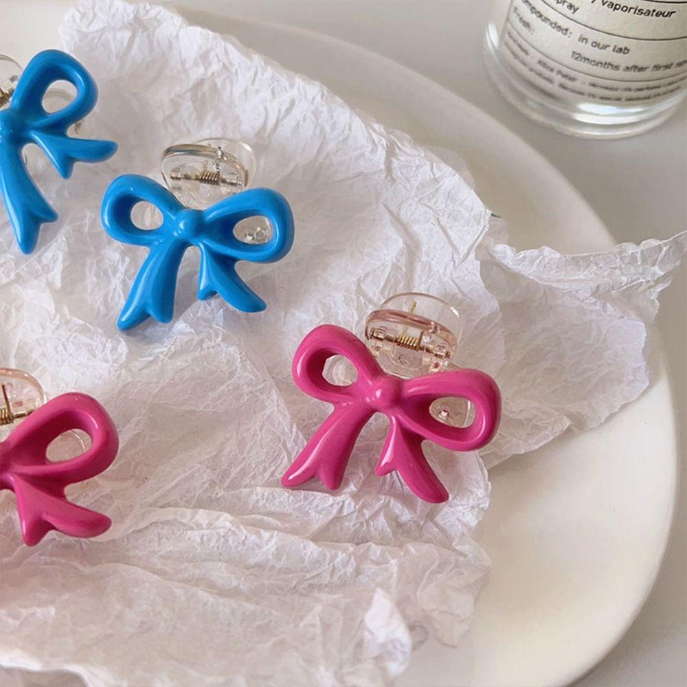 Kẹp Tóc Nơ Mini Y2K Dễ Thương Phong Cách Hàn Quốc