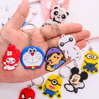 Móc khóa pvc hình nhân vật hoạt hình disney dễ thương