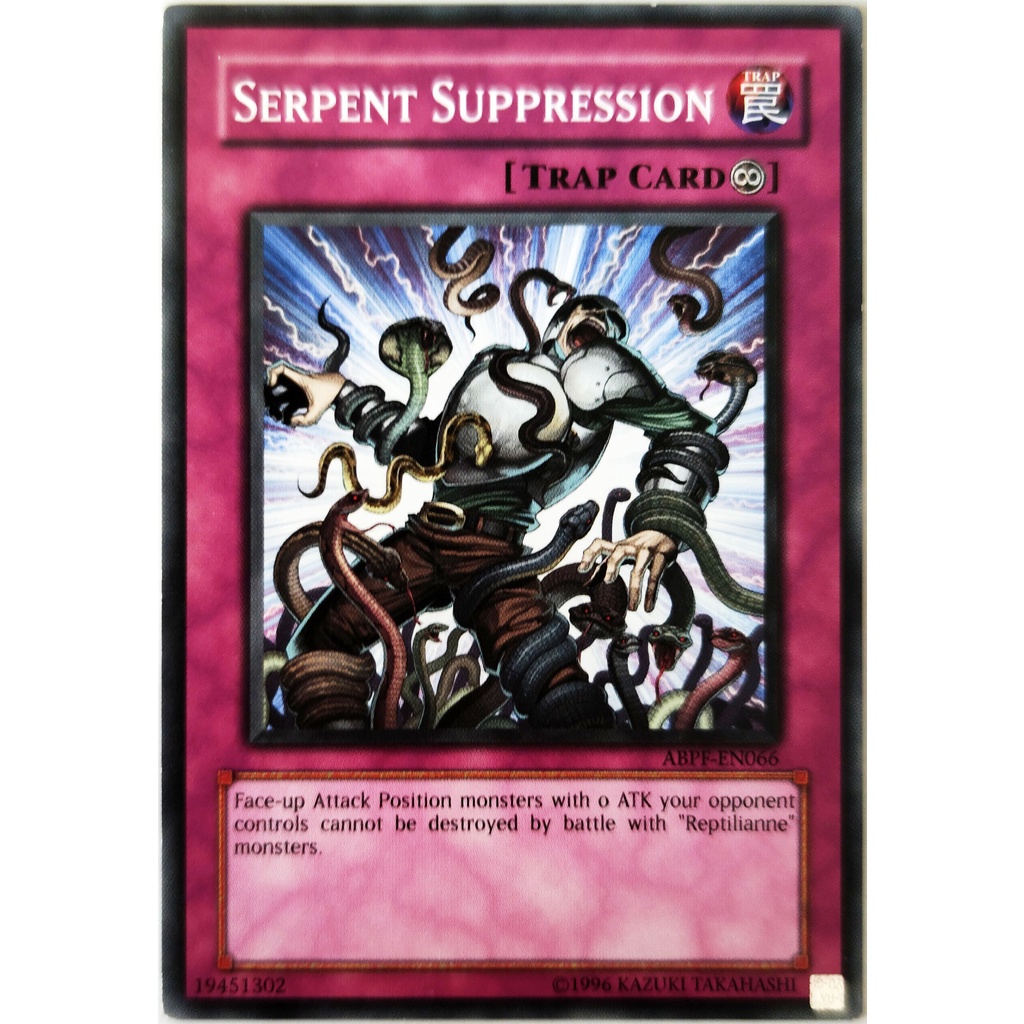 [Thẻ Yugioh] Serpent Suppression |EN| Common