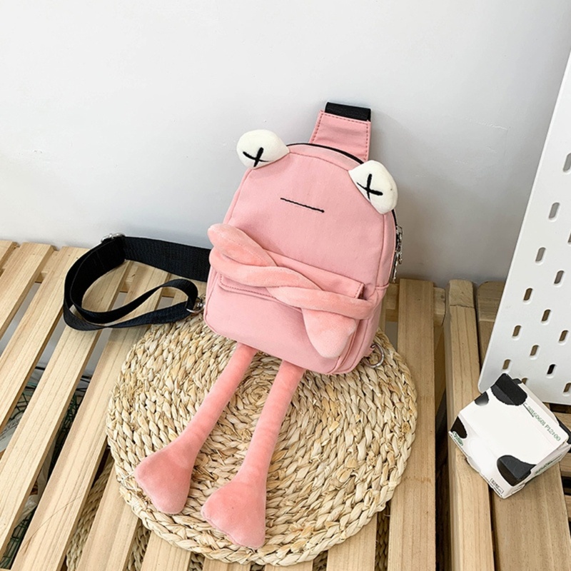 Túi Đeo Chéo Ngực Đựng Điện Thoại Hình Chú Ếch Dễ Thương