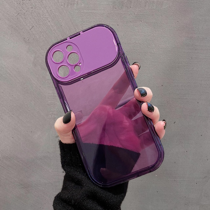 Ốp Điện Thoại Mặt Gương Đơn Giản Chống Sốc Cho iPhone 14 13 12 11 Pro Max XS XR X 8 7 Plus