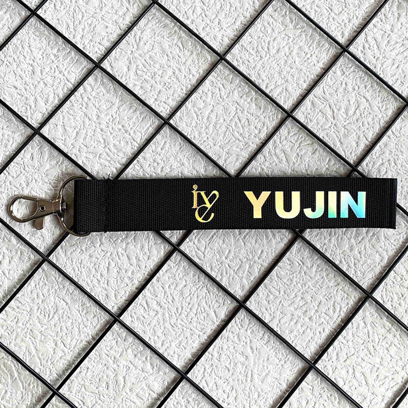Jiuced Móc Khóa Dây Đeo Điện Thoại Nylon Tên Kpop Aayetd Aayetd Kpop Aive Laser