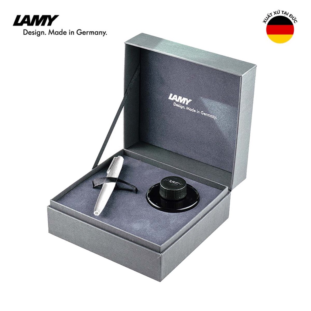 Bút Máy Cao Cấp Lamy 2000 Stainless Steel - Bộ Quà Tặng Bút Lamy 2000 Stainless Steel