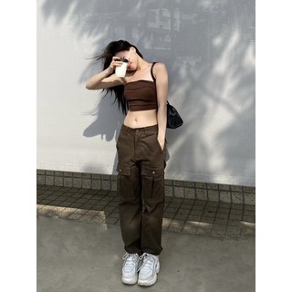 Quần dài KNEE CARGO PANTS / Dark Olive