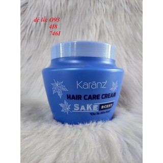 Dầu hấp tóc Karanz hủ lùn collagen 1000ml hương sa-ke