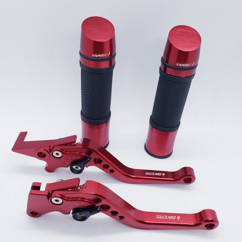 COMBO Bao tay cầm xe máy gù xéo rizoma, Tay thắng phanh 6 số xe exciter/winner/sonic, AB, vision, vario, cao cấp, đủ màu