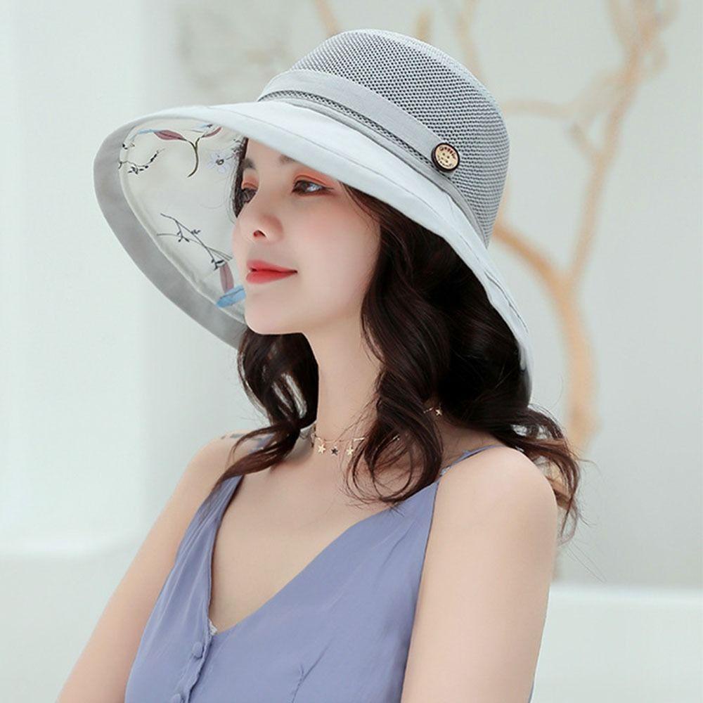 SUSANS Nón Tai Bèo Panama Vành Rộng Thoáng Khí Gấp Gọn Tiện Lợi